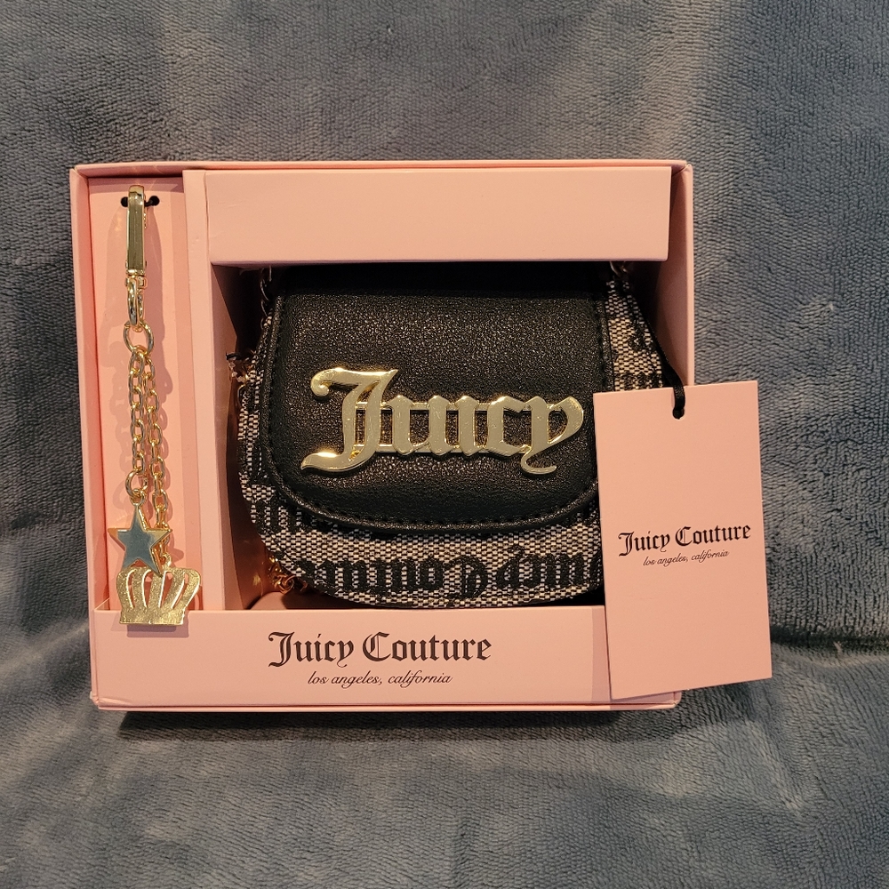 Juicy Couture Mini Crossbody Key Ring Gift Set